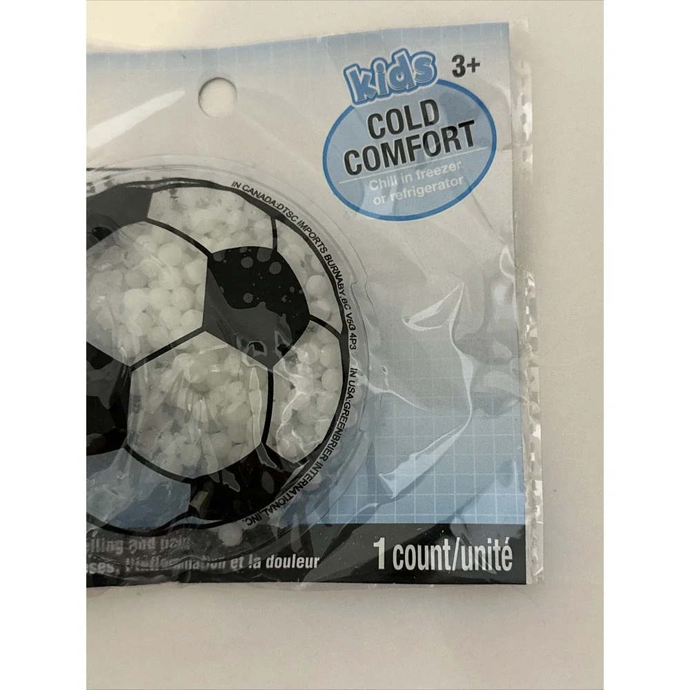 Assured Reusable Gel Cold Pack For Kids Soccer ice pack - NEW! A34